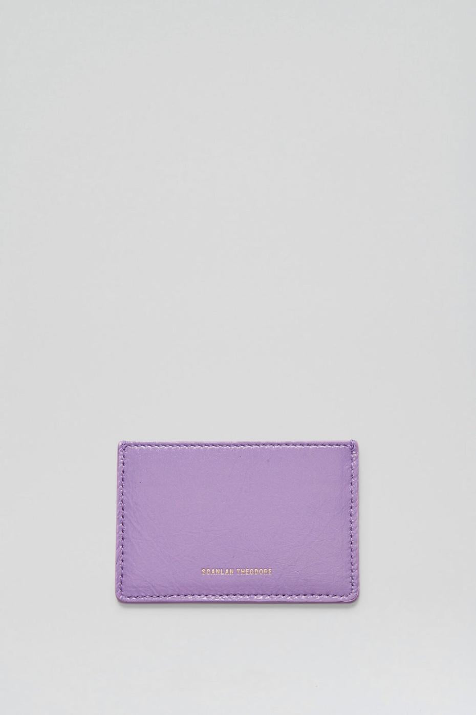 Bags | Women Scanlan Theodore FLAT CARD HOLDER Lilac