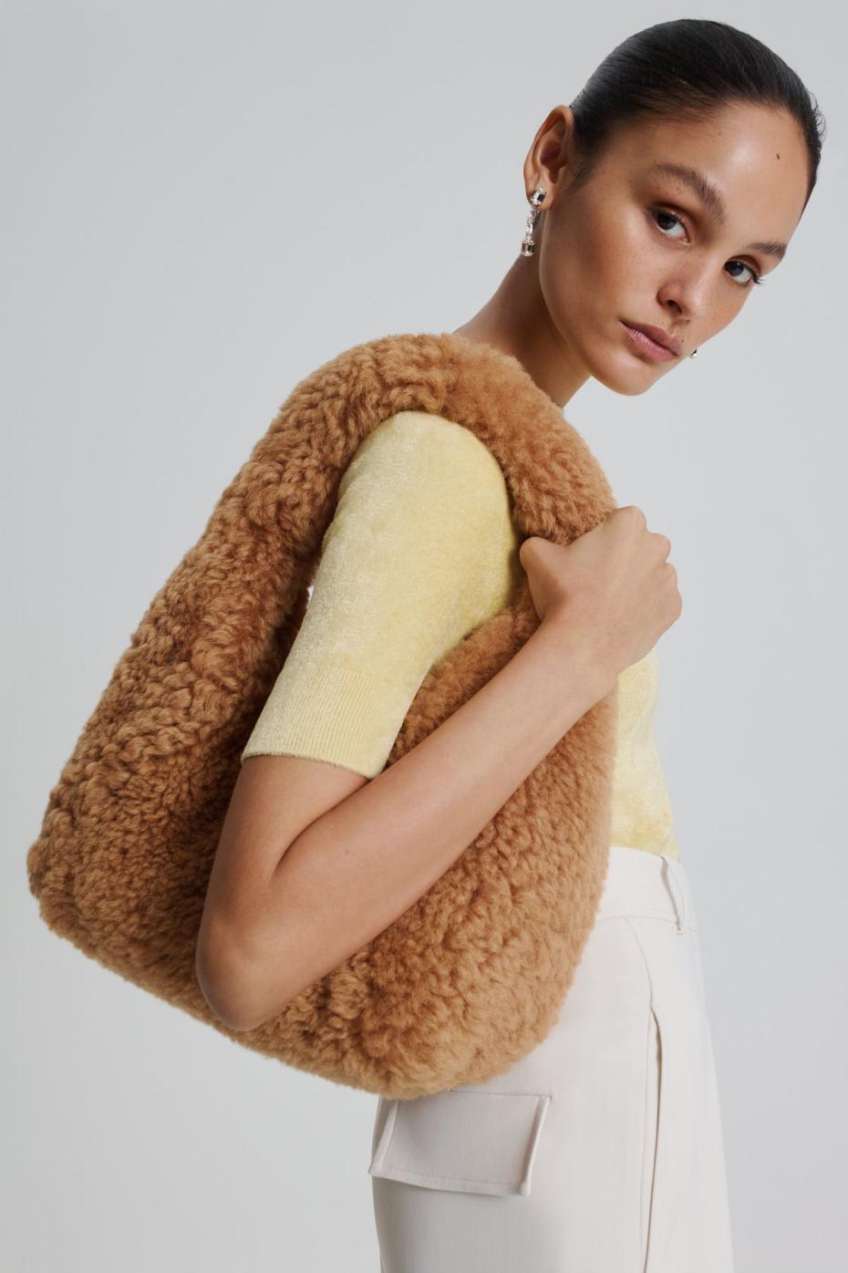 Bags | Women Scanlan Theodore SHEARLING GABRIELLA Camel