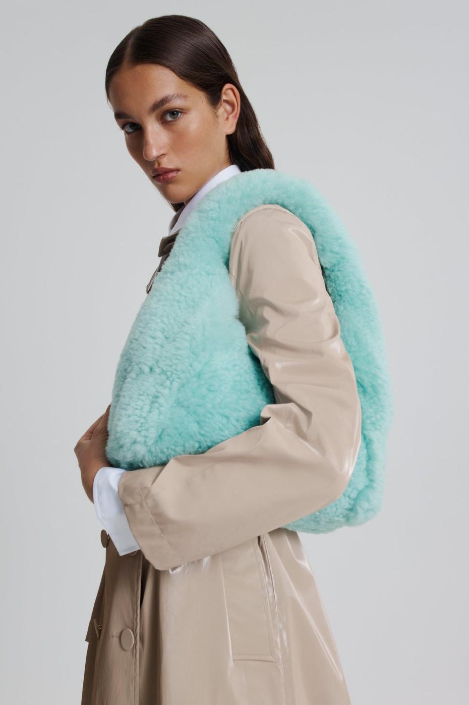 Bags | Women Scanlan Theodore SHEARLING GABRIELLA Seafoam