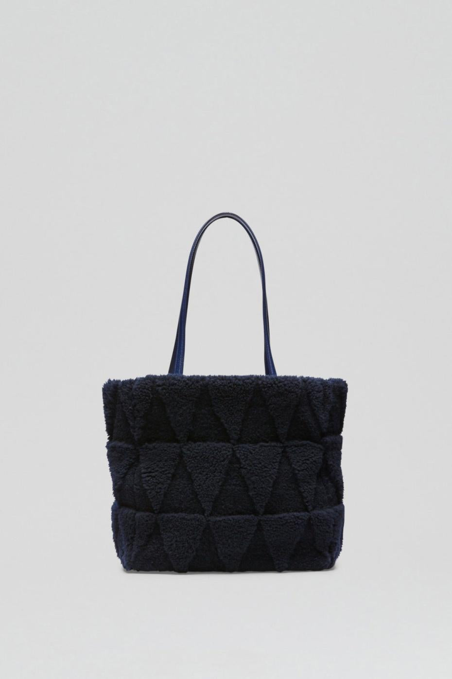 Bags | Women Scanlan Theodore SHEARLING TOTE Dark.navy