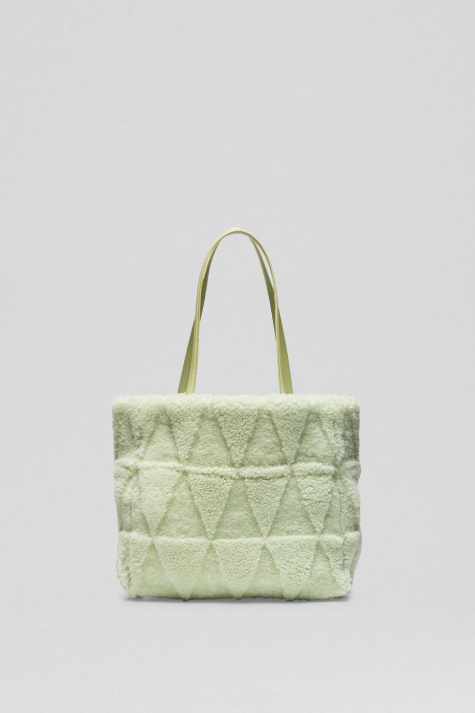 Bags | Women Scanlan Theodore SHEARLING TOTE Mint