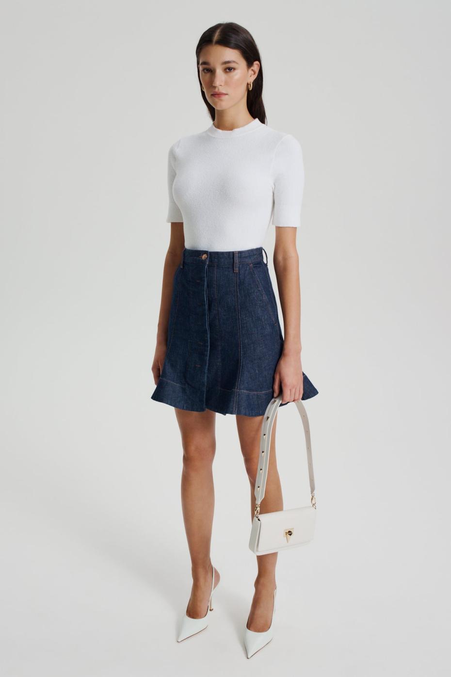 Bags | Women Scanlan Theodore TRIANGLE SLIM BAG Crema