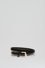 Belts | Women Scanlan Theodore POINTED BUCKLE BELT 1.5 Black
