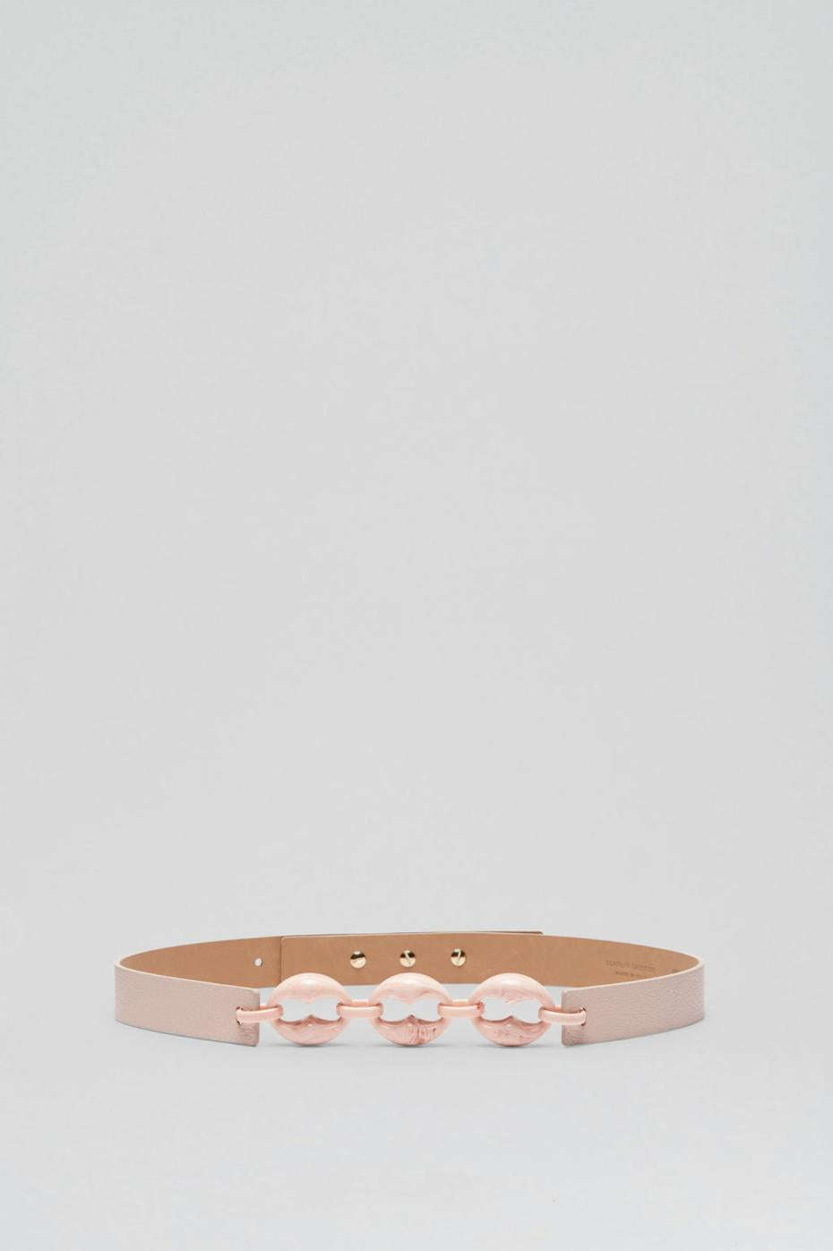 Belts | Women Scanlan Theodore RESIN CHUNKY TRIM BELT 2.5 Chalk.pink