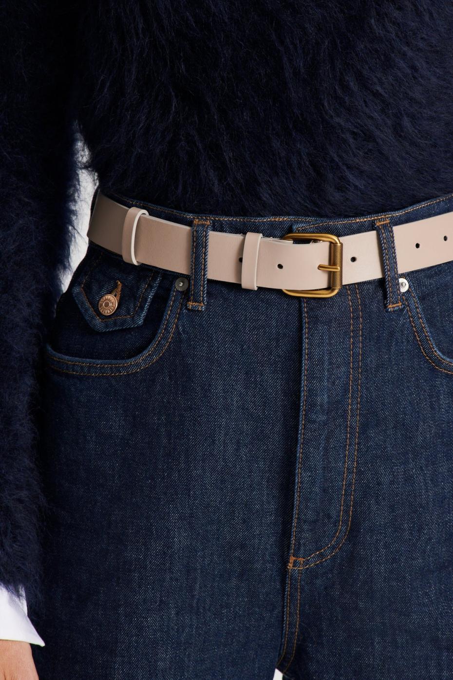Belts | Women Scanlan Theodore ROLLER BUCKLE BELT 3 Nude