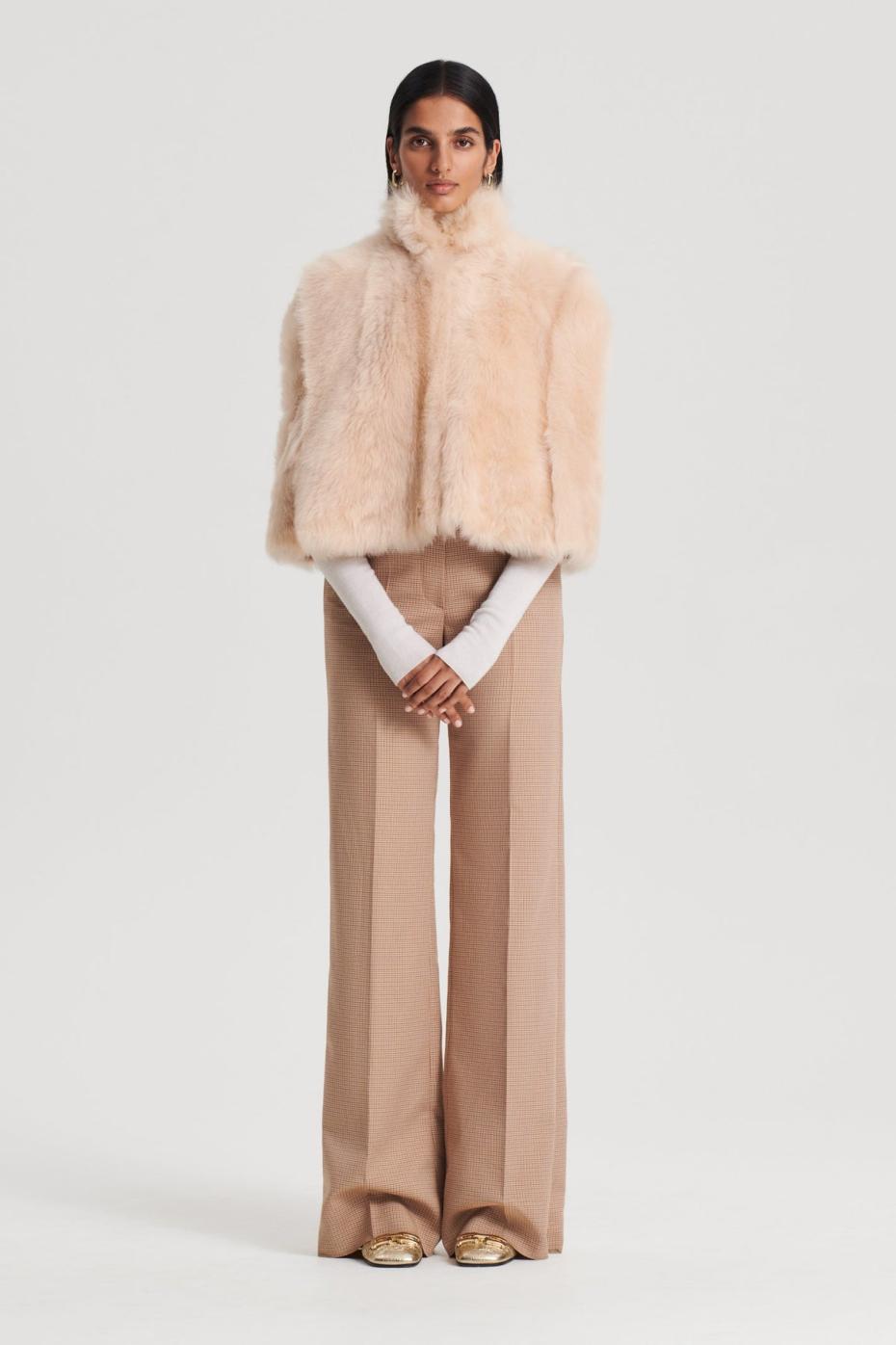 Capes | Women Scanlan Theodore TOSCANA CAPE Champagne