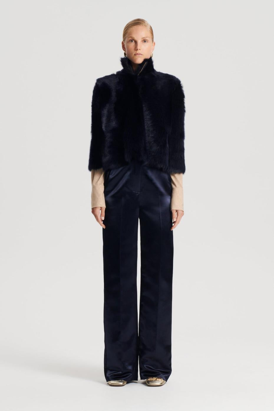 Capes | Women Scanlan Theodore TOSCANA CAPE Navy