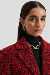Coats | Women Scanlan Theodore BOUCLE COAT Red
