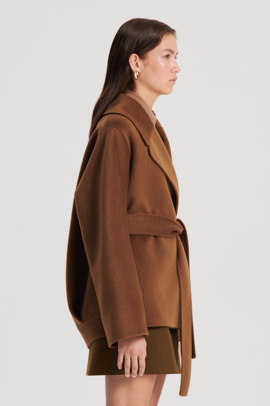 Coats | Women Scanlan Theodore COCOON SLEEVE COAT Spice