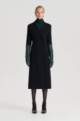 Coats | Women Scanlan Theodore CREPE KNIT COAT Black