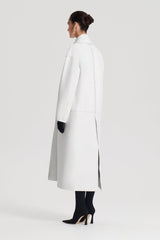 Coats | Women Scanlan Theodore LEATHER BONDED TRENCH White