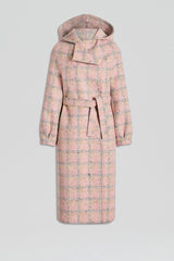 Coats | Women Scanlan Theodore PLAID HOODED DUFFLE Rosa