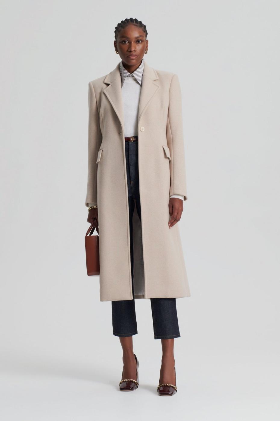 Coats | Women Scanlan Theodore TAILORED COAT Nougat