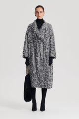 Coats | Women Scanlan Theodore TINSEL FRINGE COAT Dark.silver