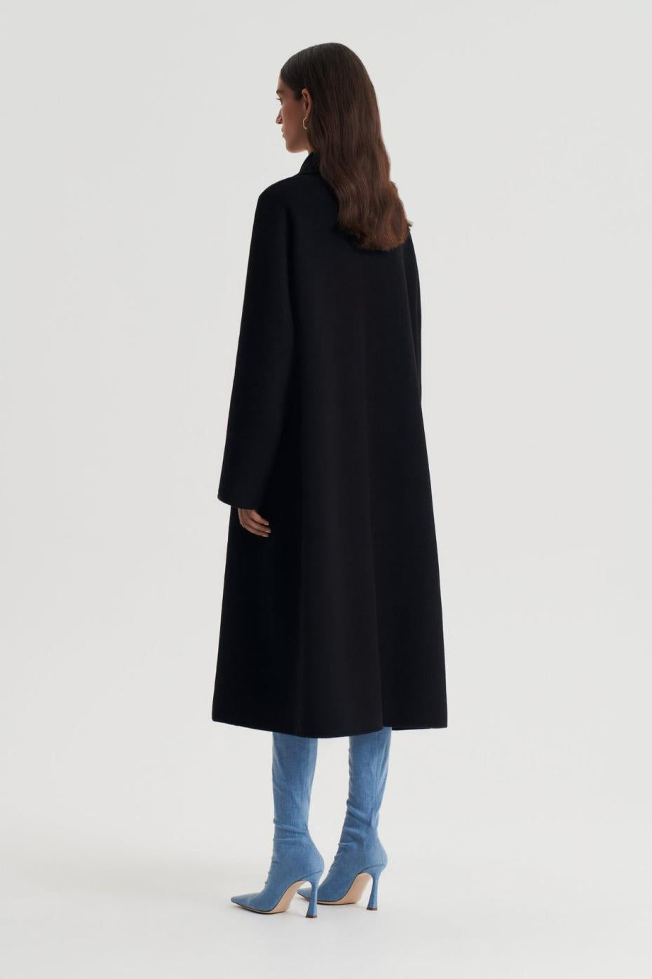 Coats | Women Scanlan Theodore WOOL SOFT COAT Black