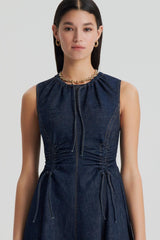 Denim | Women Scanlan Theodore DENIM CARGO DRESS Indigo
