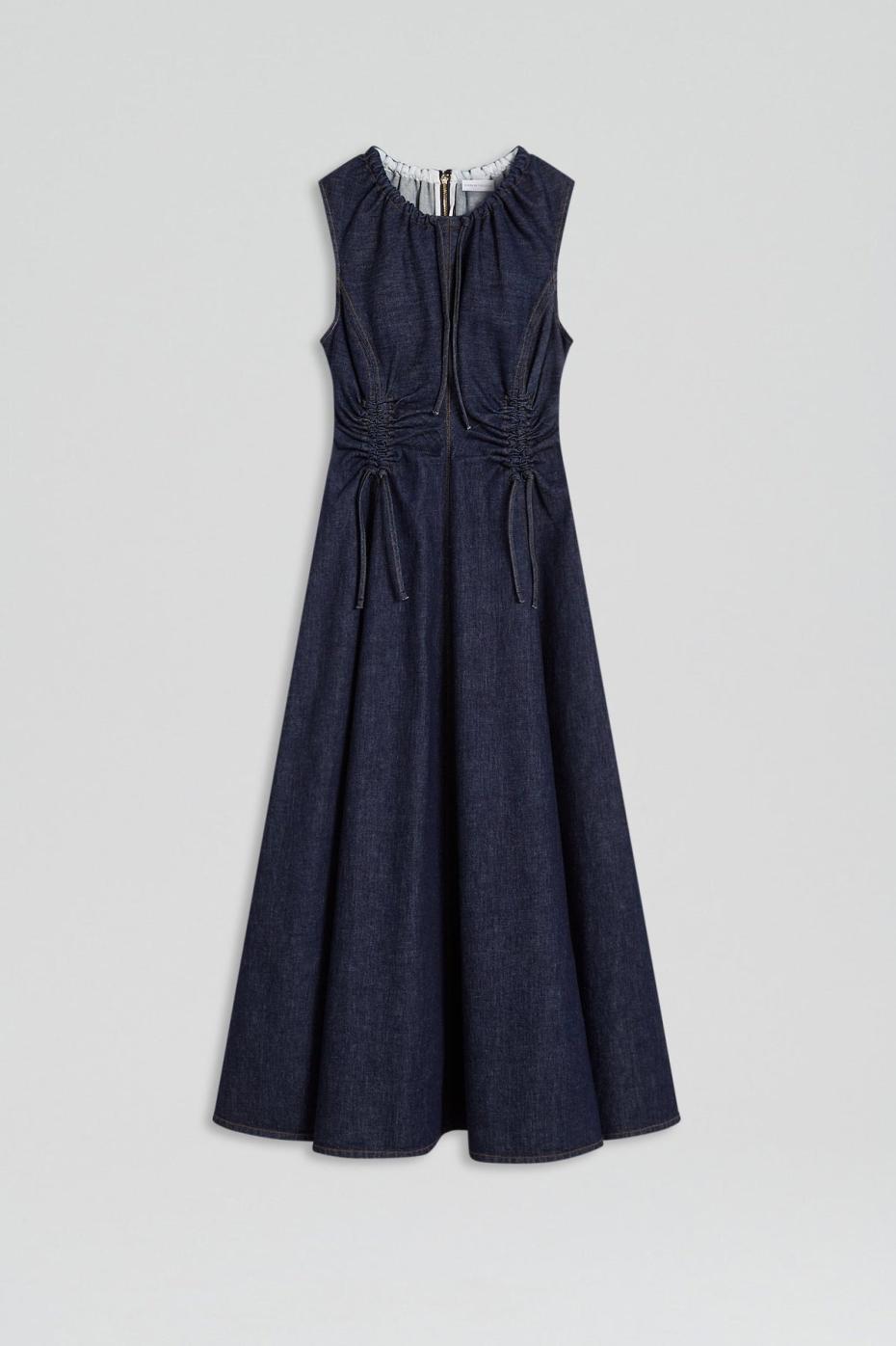 Denim | Women Scanlan Theodore DENIM CARGO DRESS Indigo