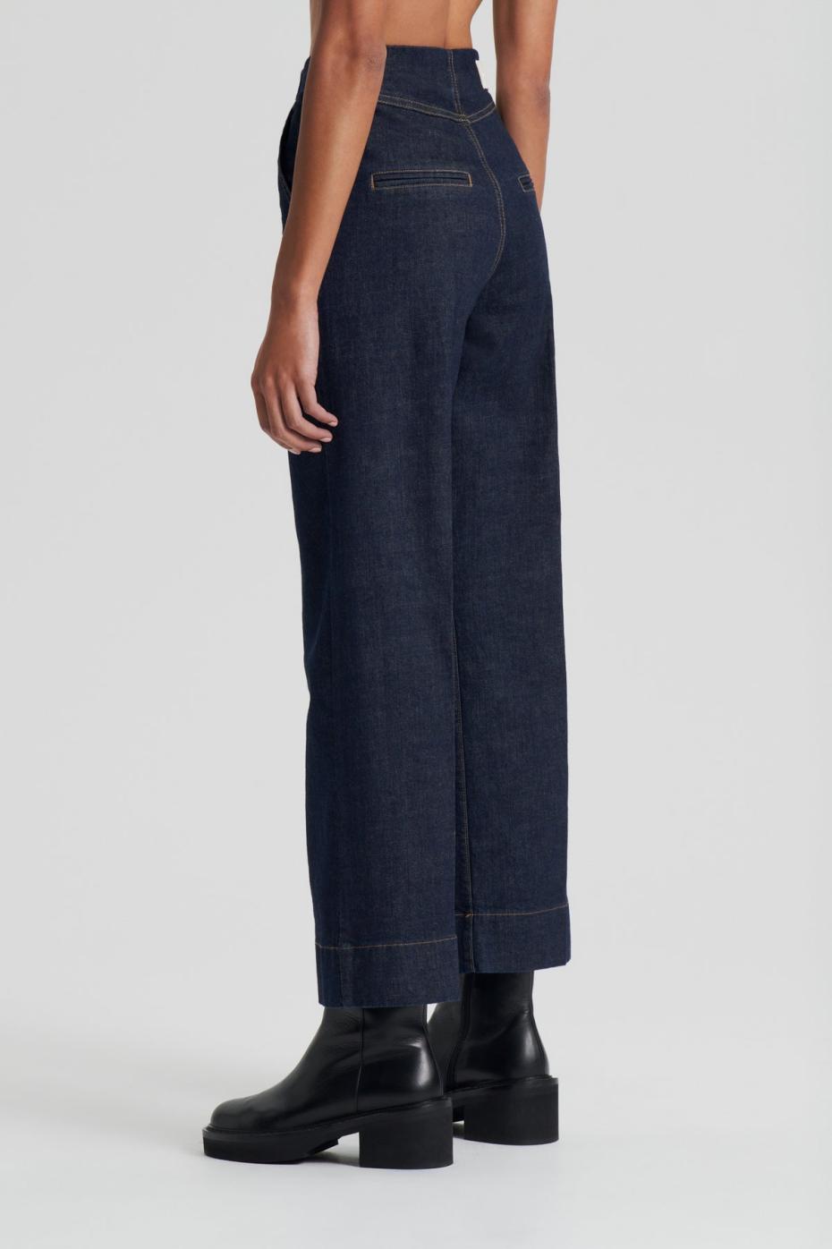 Denim | Women Scanlan Theodore DENIM CROPPED JEAN Indigo.1275