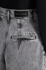 Denim | Women Scanlan Theodore DENIM DRAPE LEG JEAN Charcoal.g
