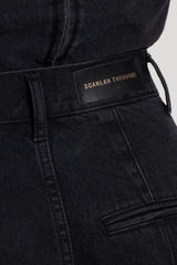 Denim | Women Scanlan Theodore DENIM DRAPE LEG JEAN Washed.black.g