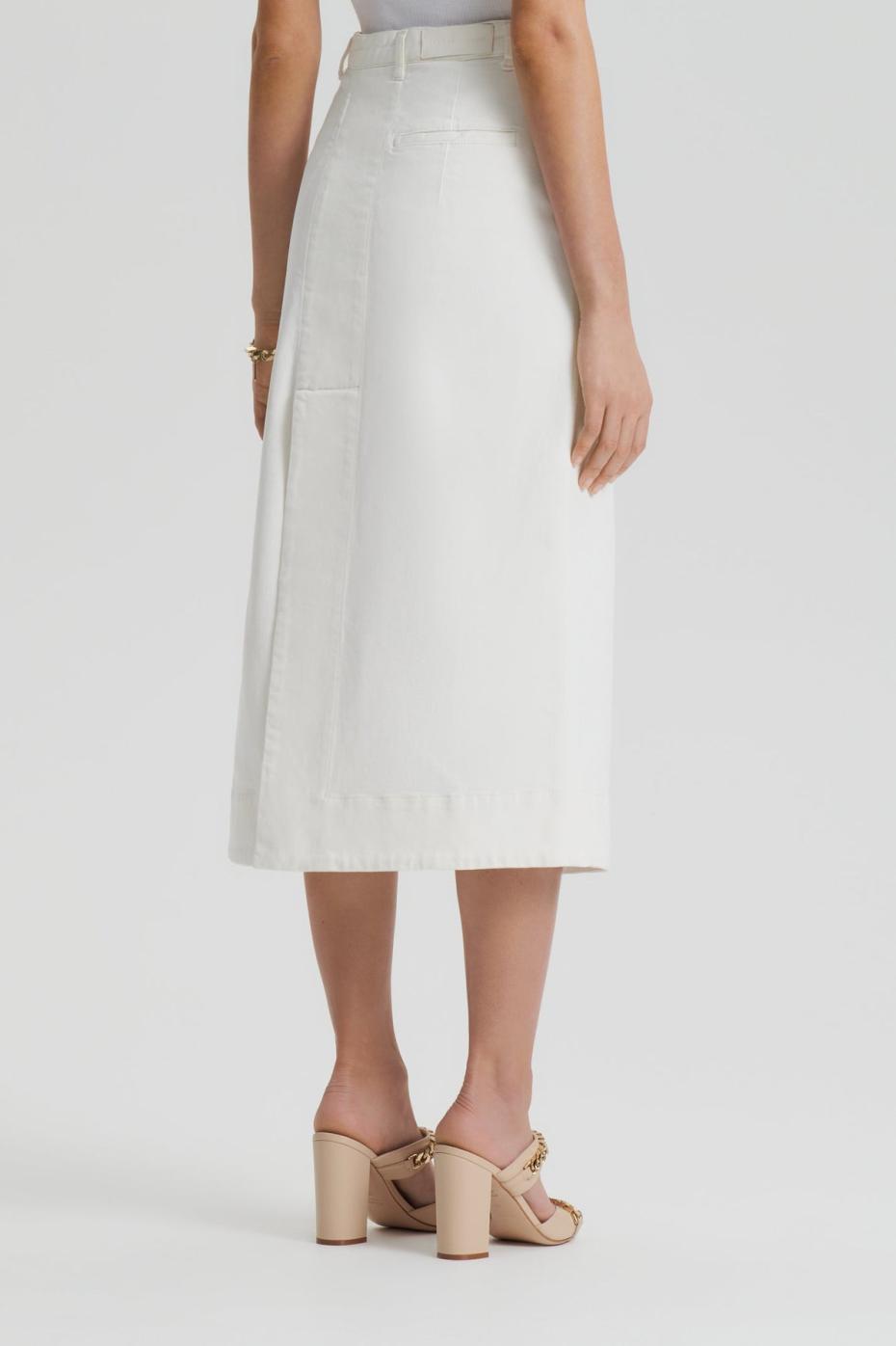 Denim | Women Scanlan Theodore DENIM SKIRT Natural.11.5