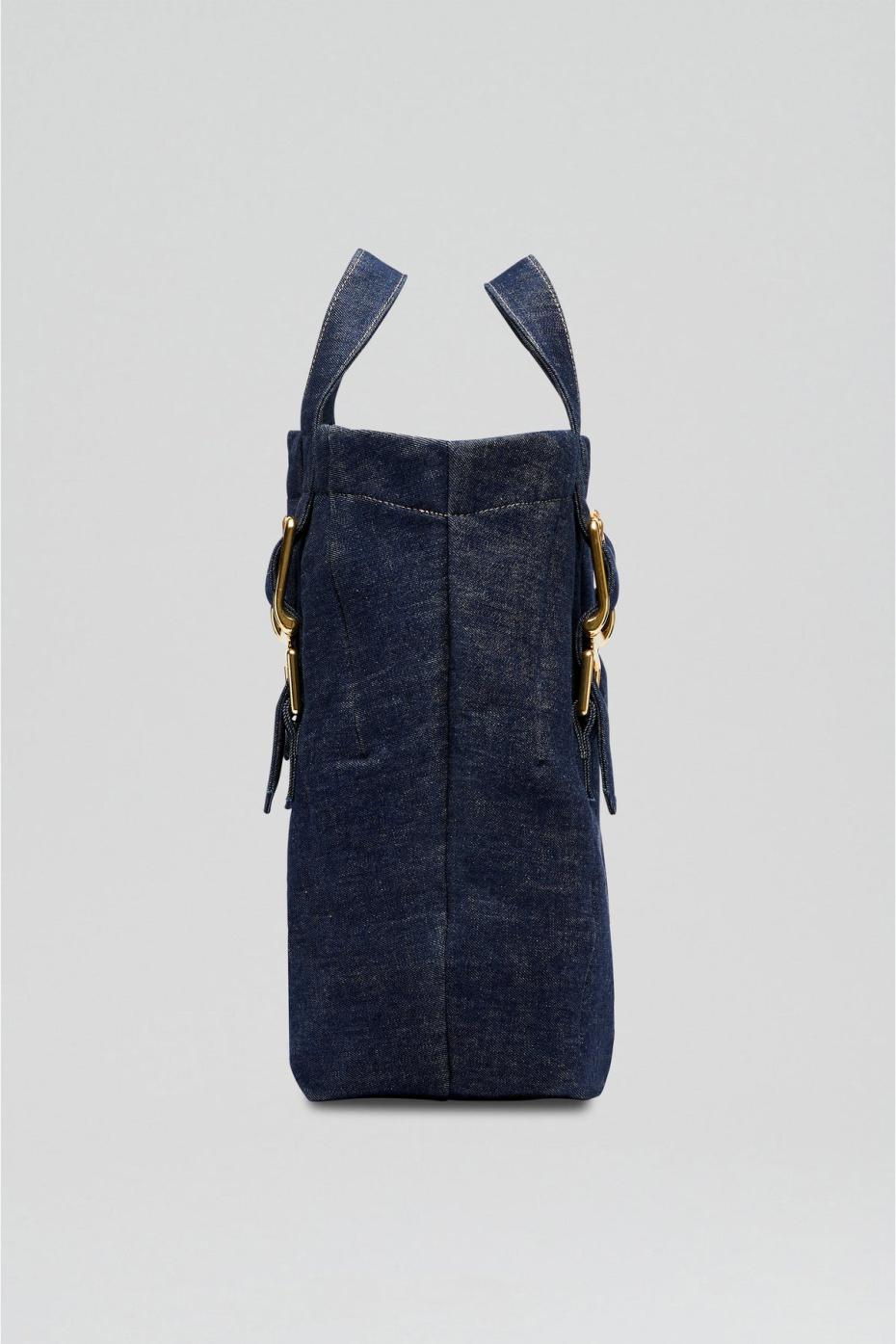 Denim | Women Scanlan Theodore TAILORED DENIM TOTE Indigo.b