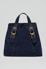 Denim | Women Scanlan Theodore TAILORED DENIM TOTE Indigo.b