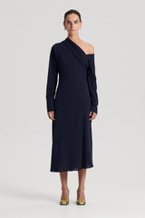 Dresses | Women Scanlan Theodore CRAVAT DRESS Navy