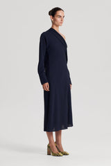 Dresses | Women Scanlan Theodore CRAVAT DRESS Navy