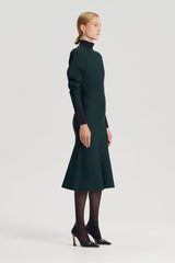 Dresses | Women Scanlan Theodore CREPE KNIT COCOON DRESS Dark.green