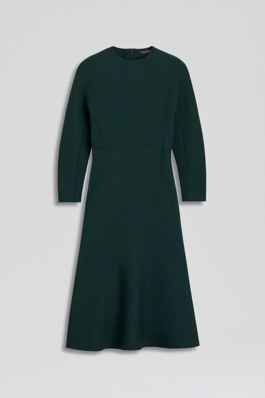 Dresses | Women Scanlan Theodore CREPE KNIT COCOON DRESS Dark.green