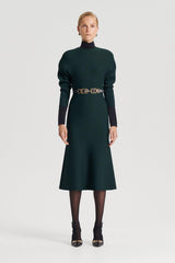 Dresses | Women Scanlan Theodore CREPE KNIT COCOON DRESS Dark.green