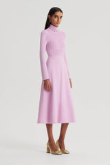 Dresses | Women Scanlan Theodore CREPE KNIT DAISY DRESS Mauve