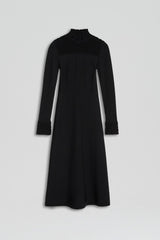 Dresses | Women Scanlan Theodore CREPE KNIT DAISY POLO DRESS Black