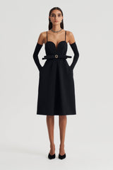 Dresses | Women Scanlan Theodore DIAMANTE TRIM DRESS Black