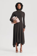 Dresses | Women Scanlan Theodore DRAPE HEM DRESS Jungle