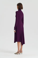 Dresses | Women Scanlan Theodore DRAPE HEM DRESS Mulberry