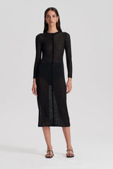 Dresses | Women Scanlan Theodore METALLIC KNIT CARDIGAN Black