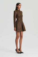 Dresses | Women Scanlan Theodore OCELOT TAILORED DRESS Moro