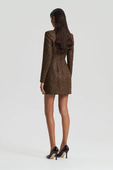 Dresses | Women Scanlan Theodore OCELOT TAILORED DRESS Moro