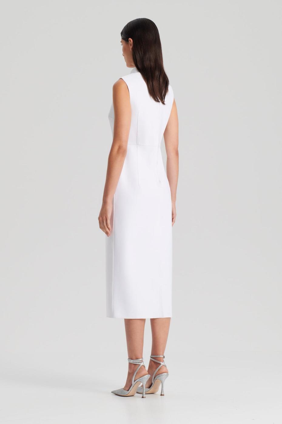 Dresses | Women Scanlan Theodore SCUBA PENCIL DRESS White