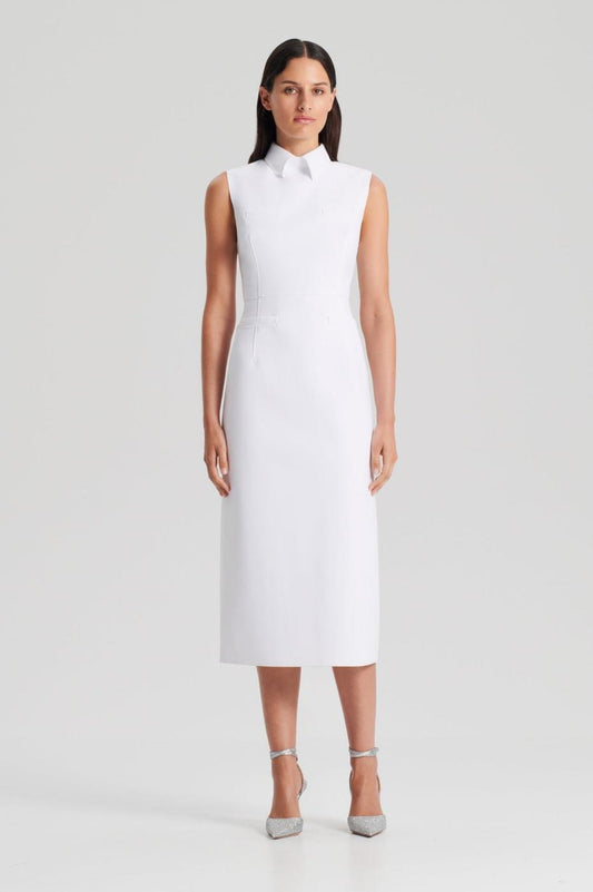 Dresses | Women Scanlan Theodore SCUBA PENCIL DRESS White