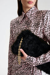 Dresses | Women Scanlan Theodore SILK FLORAL WRAP DRESS Pink/black