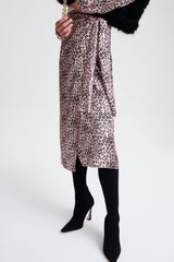 Dresses | Women Scanlan Theodore SILK FLORAL WRAP DRESS Pink/black