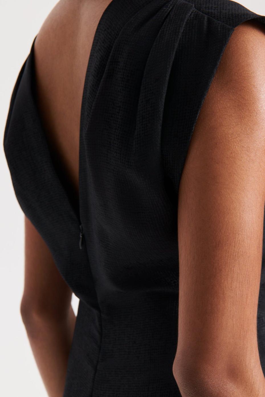 Dresses | Women Scanlan Theodore SILK JACQUARD MINI Black