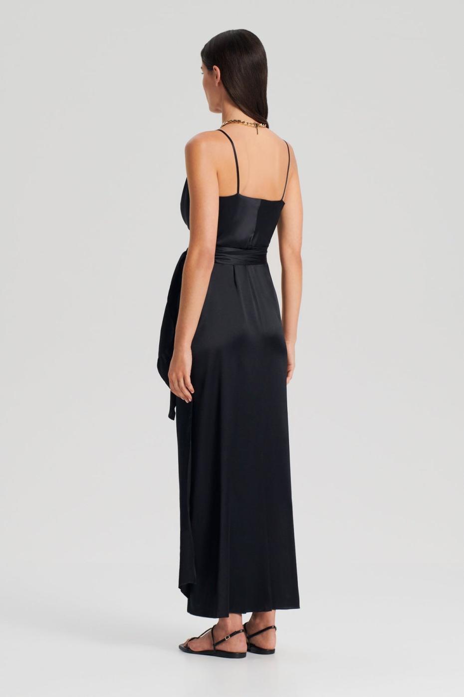 Dresses | Women Scanlan Theodore SILK WRAP DRESS Black