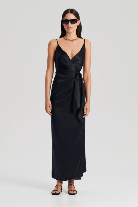 Dresses | Women Scanlan Theodore SILK WRAP DRESS Black