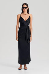 Dresses | Women Scanlan Theodore SILK WRAP DRESS Black