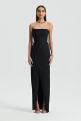 Dresses | Women Scanlan Theodore TINSEL GINGHAM GOWN Black