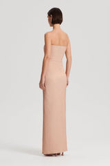 Dresses | Women Scanlan Theodore TINSEL GINGHAM GOWN Rose Gold